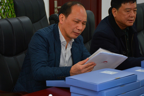 校长李伯超来金牌影院进行党风廉政建设检查